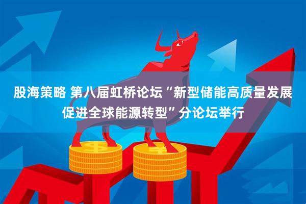 股海策略 第八届虹桥论坛“新型储能高质量发展促进全球能源转型”分论坛举行